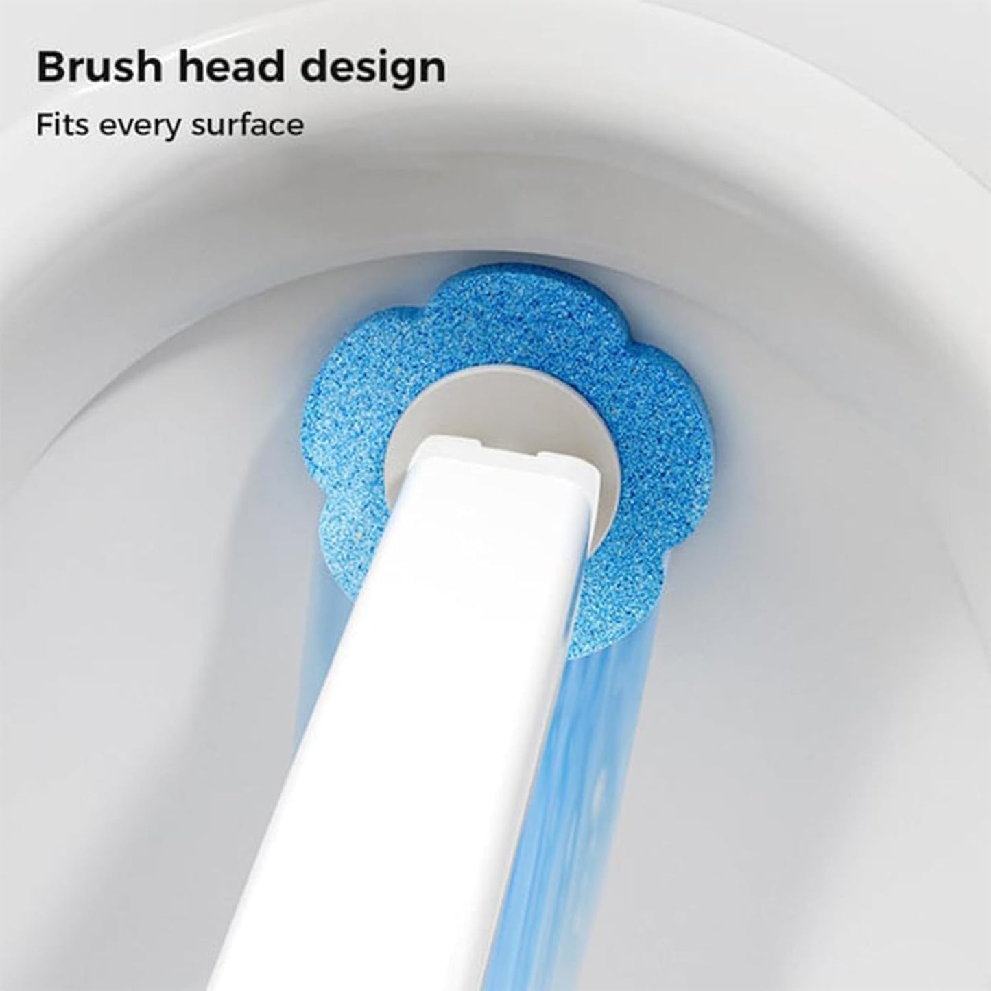 Disposable Toilet Cleaning System: Toilet Brush & Holder Kit with 18PCS Pre-Soaked Cleaner