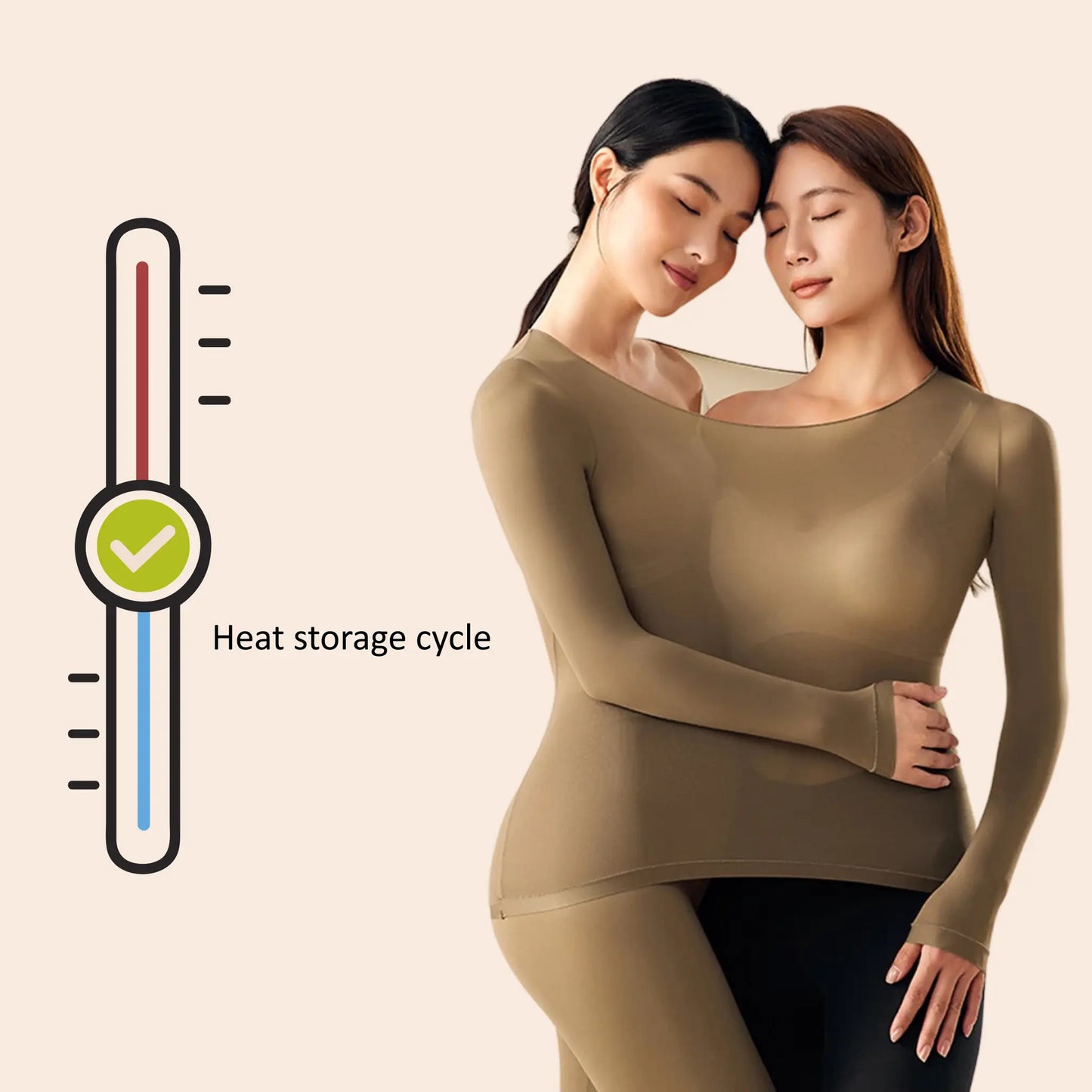 FYSUPER SIKN Ultra-thin Thermal Underwear