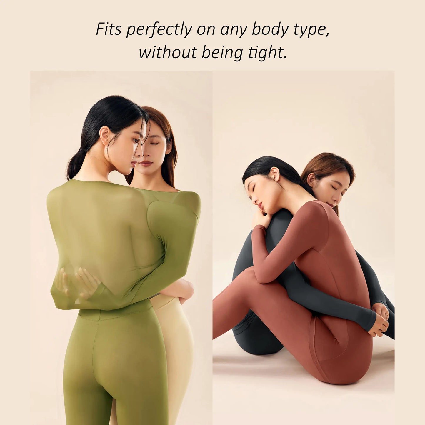 FYSUPER SIKN Ultra-thin Thermal Underwear