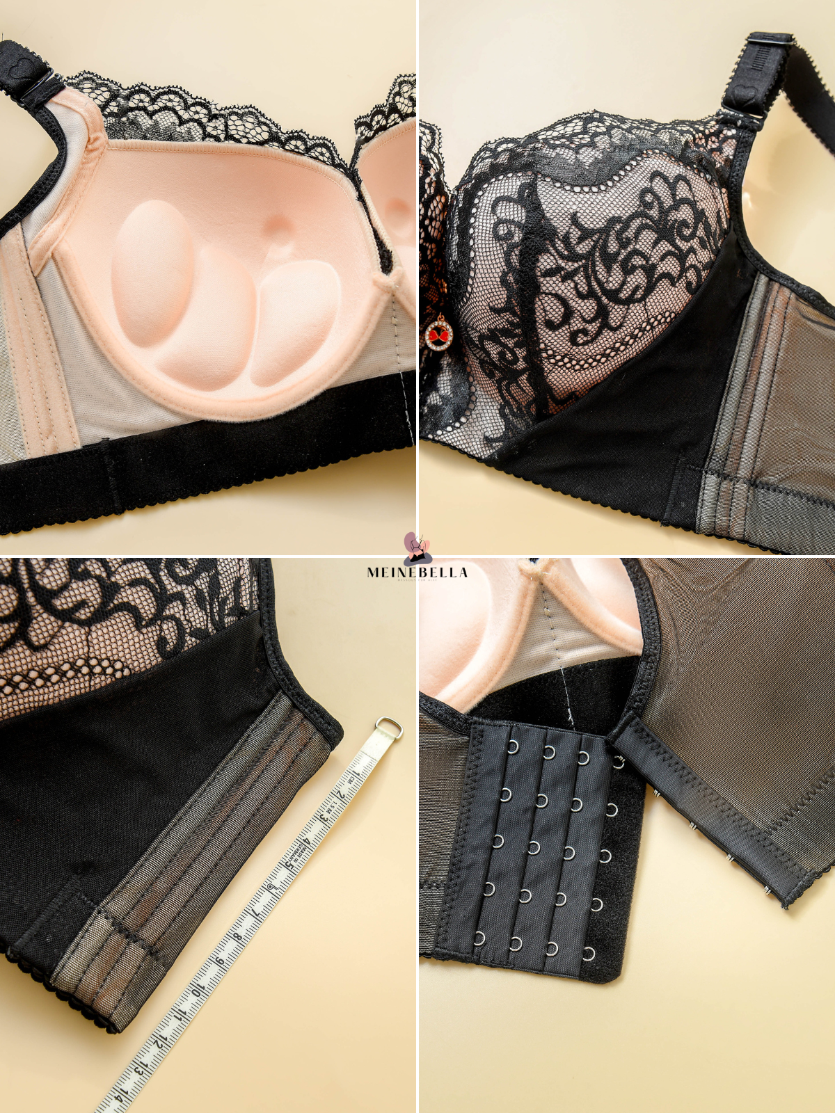 FYsuper Push-Up BH mit Spitze