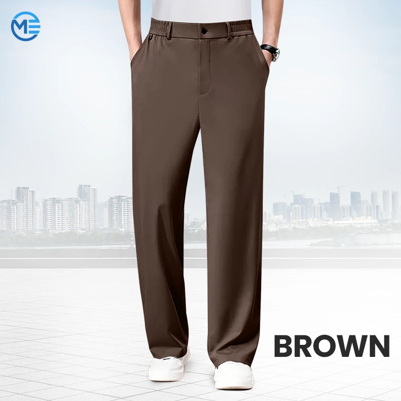 FYsuper - Ultra Comfort Ice Silk Flexible Casual Pants