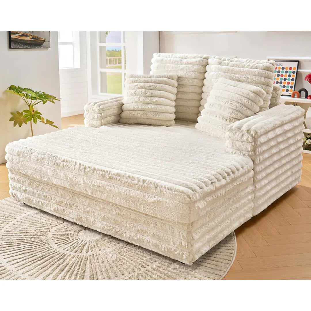 🔥☁️Cloud-Like Chaise for Ultimate Comfort&Style