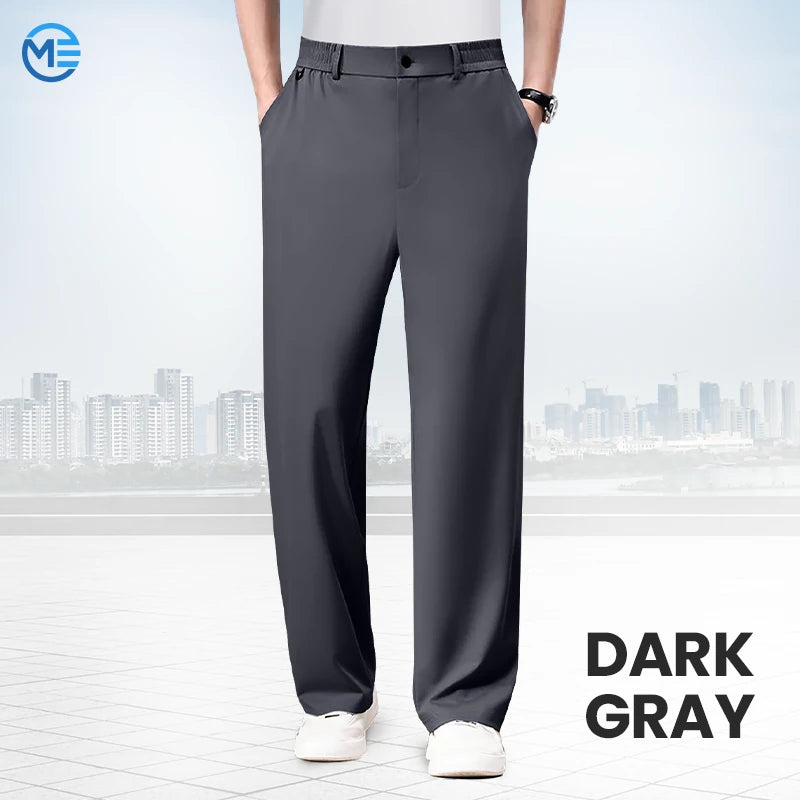 FYsuper - Ultra Comfort Ice Silk Flexible Casual Pants