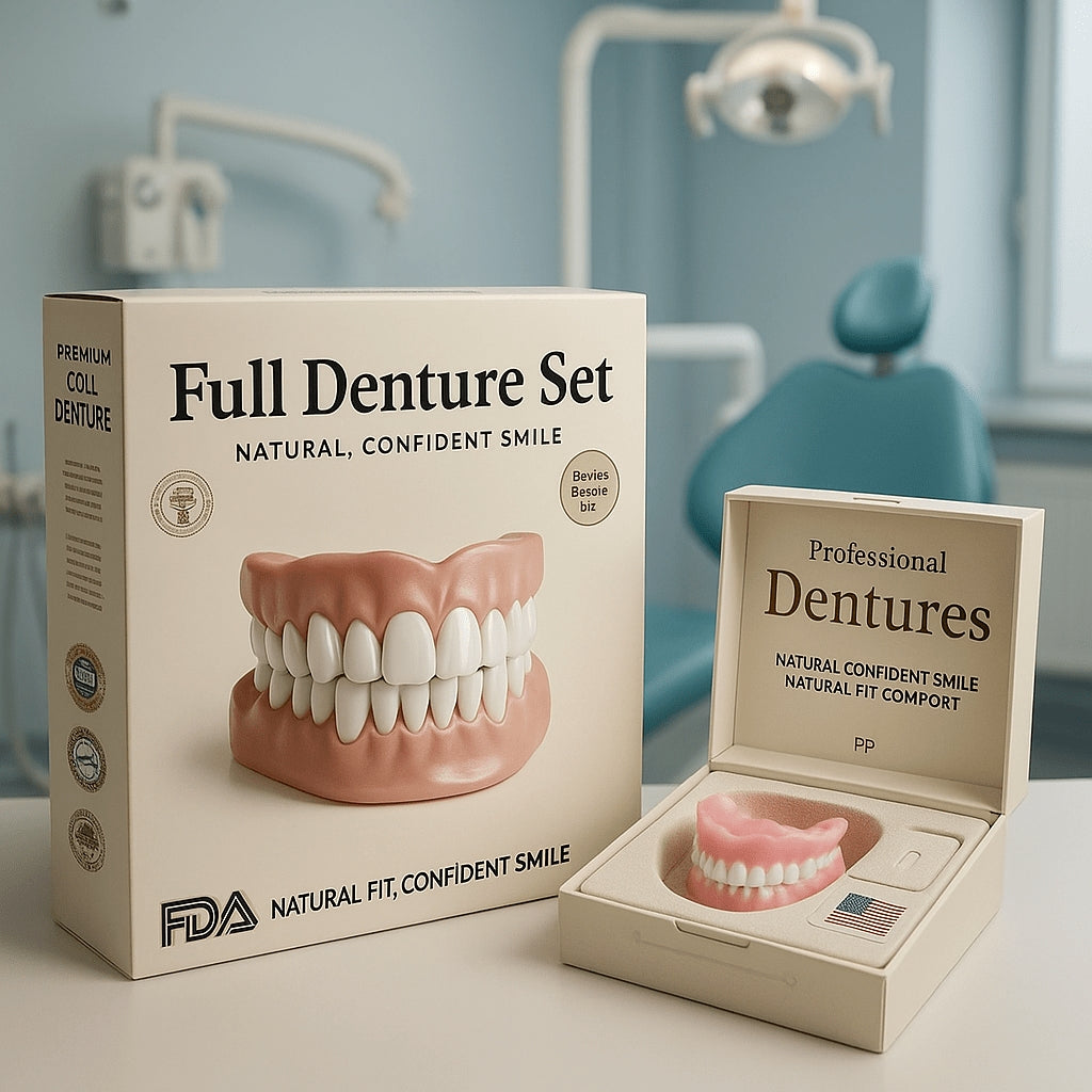 ๐๐ข๐๐จ๐ง๐ยฎ ๐ฆทAdvanced Customized Full Denture Set๐ฆท (๐ฅ10,000+ Sold In Last 30 Day)
