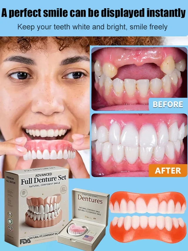 ๐๐ข๐๐จ๐ง๐ยฎ ๐ฆทAdvanced Customized Full Denture Set๐ฆท (๐ฅ10,000+ Sold In Last 30 Day)