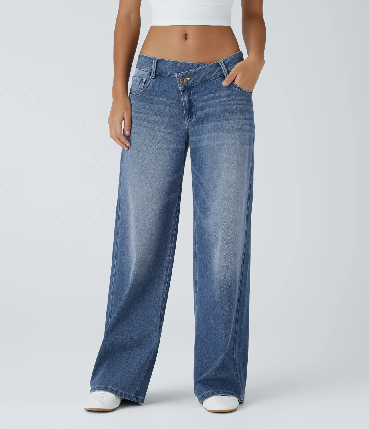 π₯ 40% OFF | FYsuper Shaping Baggy Jeans β Butt-Lifting, Slimming & Super Stretchy Comfort π