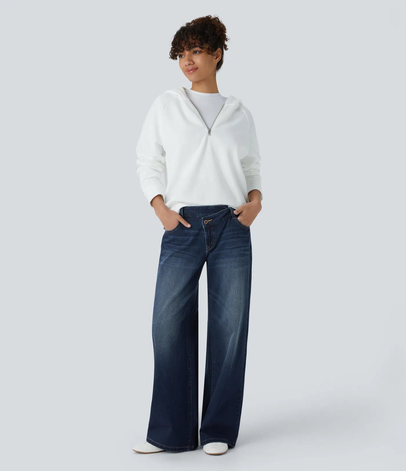 π₯ 40% OFF | FYsuper Shaping Baggy Jeans β Butt-Lifting, Slimming & Super Stretchy Comfort π