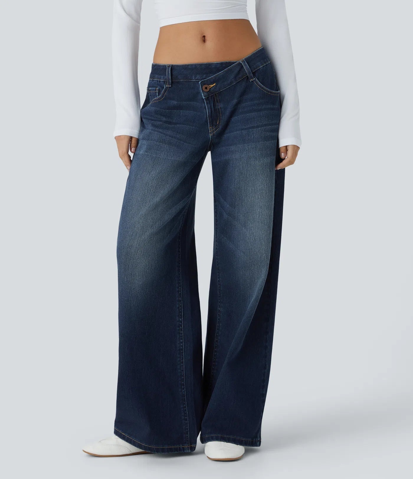 π₯ 40% OFF | FYsuper Shaping Baggy Jeans β Butt-Lifting, Slimming & Super Stretchy Comfort π