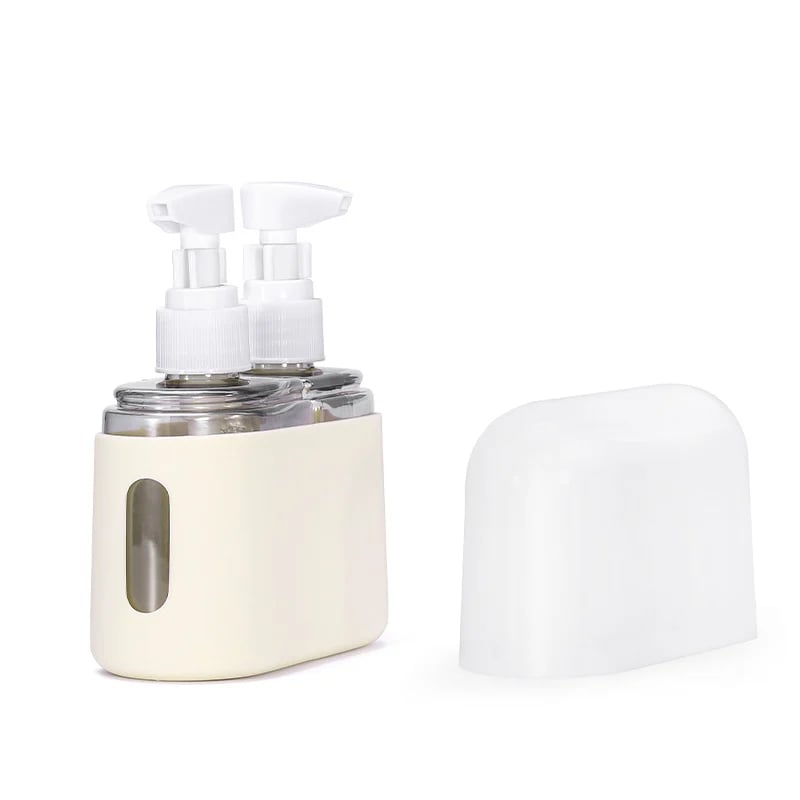 🎁 Mini Shampoo Dispenser Portable Travel Bottle Set