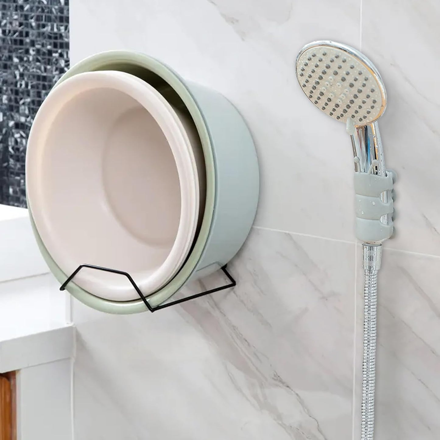 🔥Buy 1 get 9 free(10pcs)-Silicone Shower Head Holder