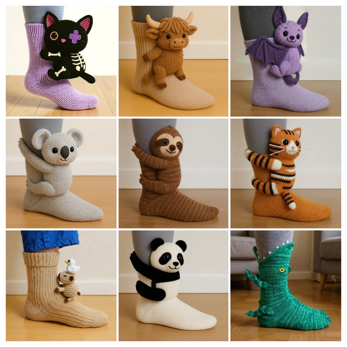 🔥BUY 2 Free shipping🦥3D Animal Socks🧦