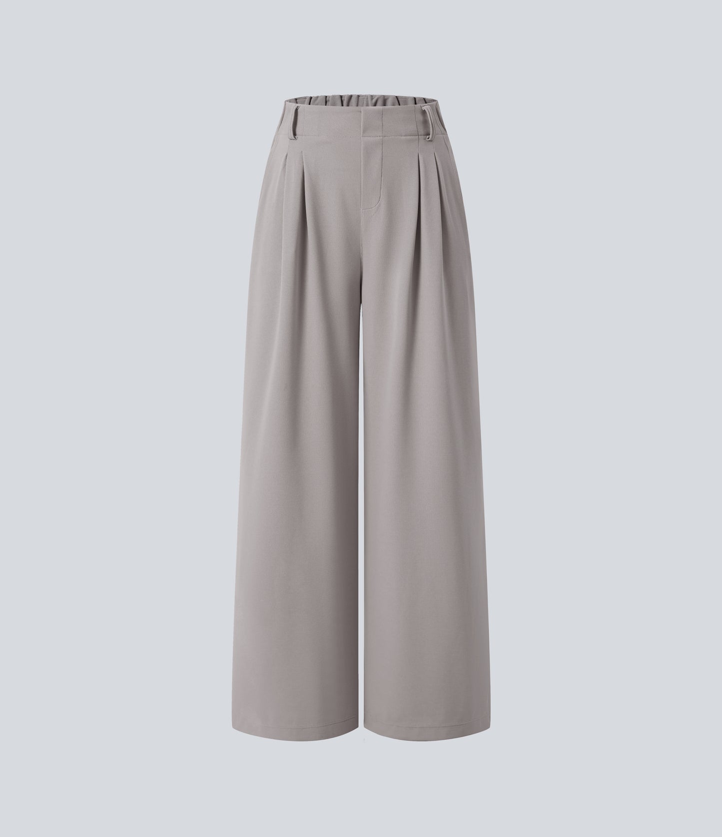 FYsuper-Women’s High Waist Wide Leg Waffle Pants — Comfort Meets Effortless Style