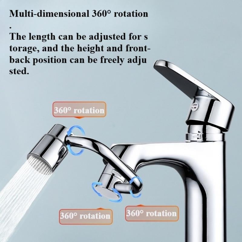 🚰FYsuper-Universal sink faucet-✨360° Rotatable Faucet Aerator Extension