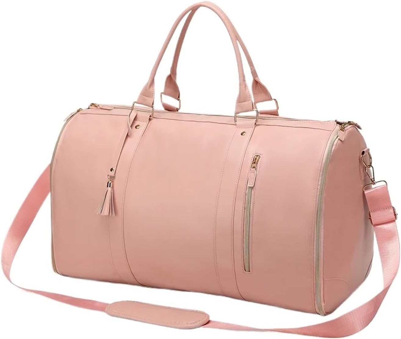 š§³ Ultimate Leather Travel Bag āFolding Suit Storage Bag Capacity Luggage Handbag Travel Sport Outdoor Multi Function Organizer