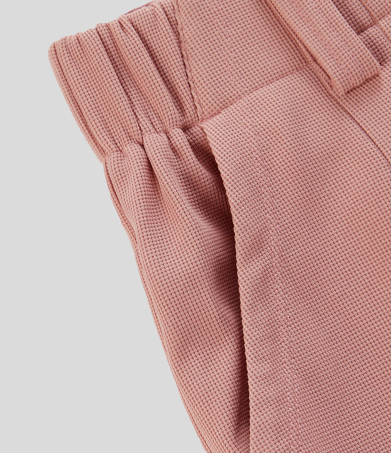 FYsuper-Women’s High Waist Wide Leg Waffle Pants — Comfort Meets Effortless Style