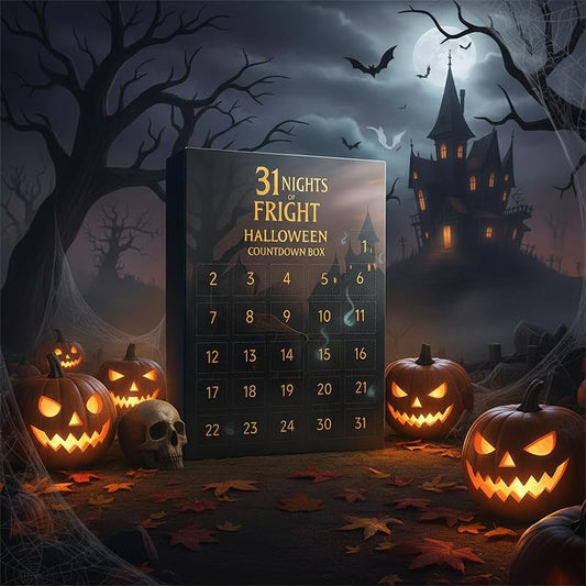 31 Nights of Fright Halloween Countdown Box-2025 Advent Calendar
