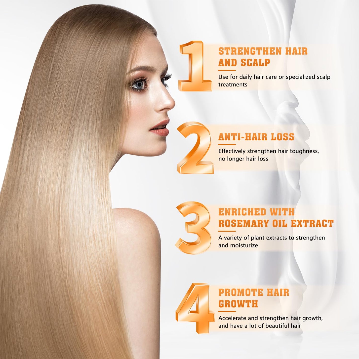 🔥【Buy 1 Get 1 Free】 Anti-Hair Fall Promote Hair Growth Shampoo, Routine Shampoo for Women Hair Loss, for All Hair Types(100ML)