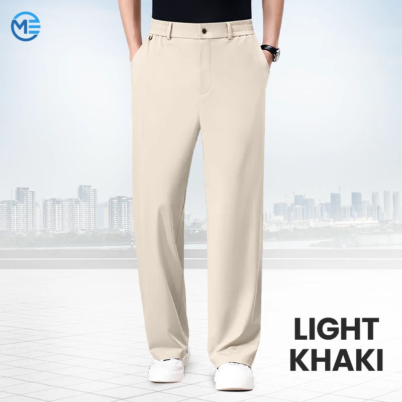 FYsuper - Ultra Comfort Ice Silk Flexible Casual Pants