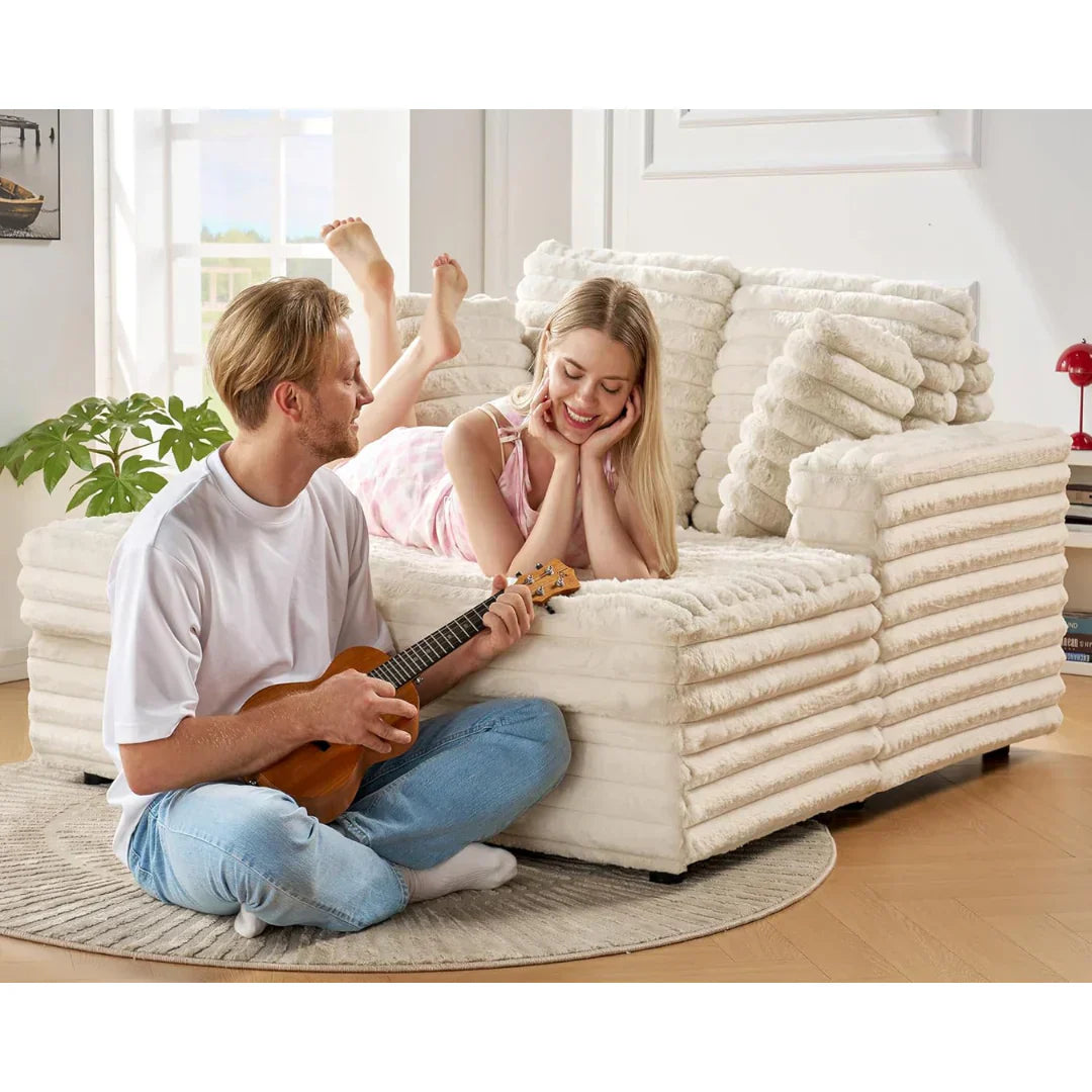 🔥☁️Cloud-Like Chaise for Ultimate Comfort&Style
