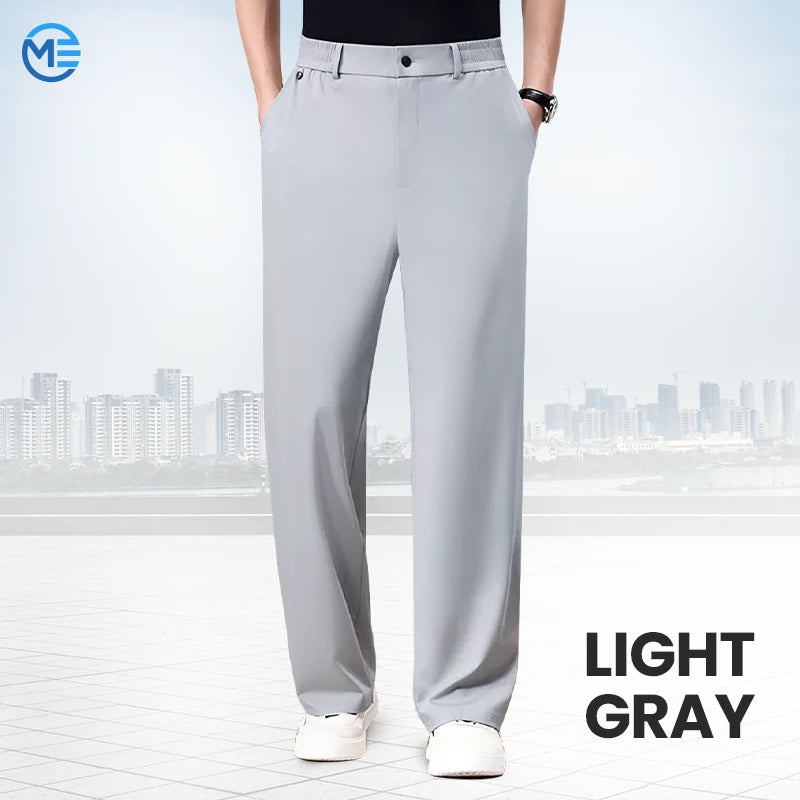 FYsuper - Ultra Comfort Ice Silk Flexible Casual Pants