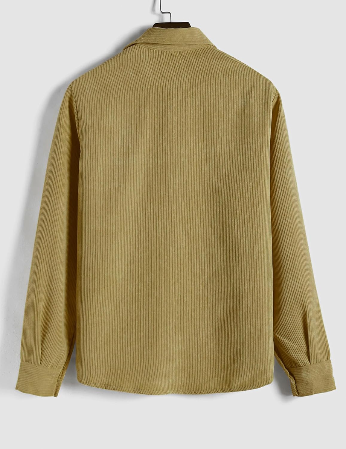 FYsuper Men’s Corduroy Shirt Pullover – Where Comfort Meets Charisma