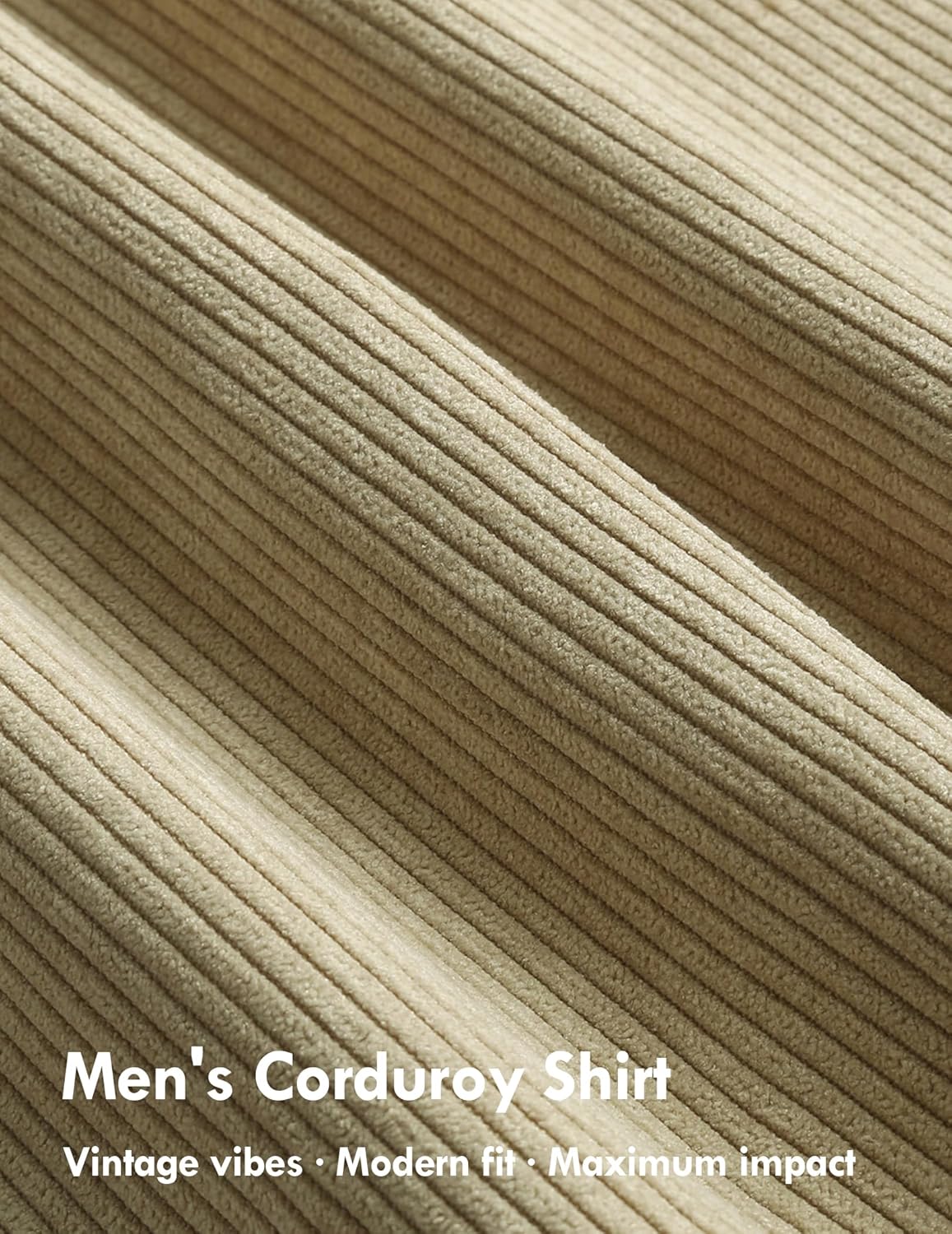 FYsuper Men’s Corduroy Shirt Pullover – Where Comfort Meets Charisma