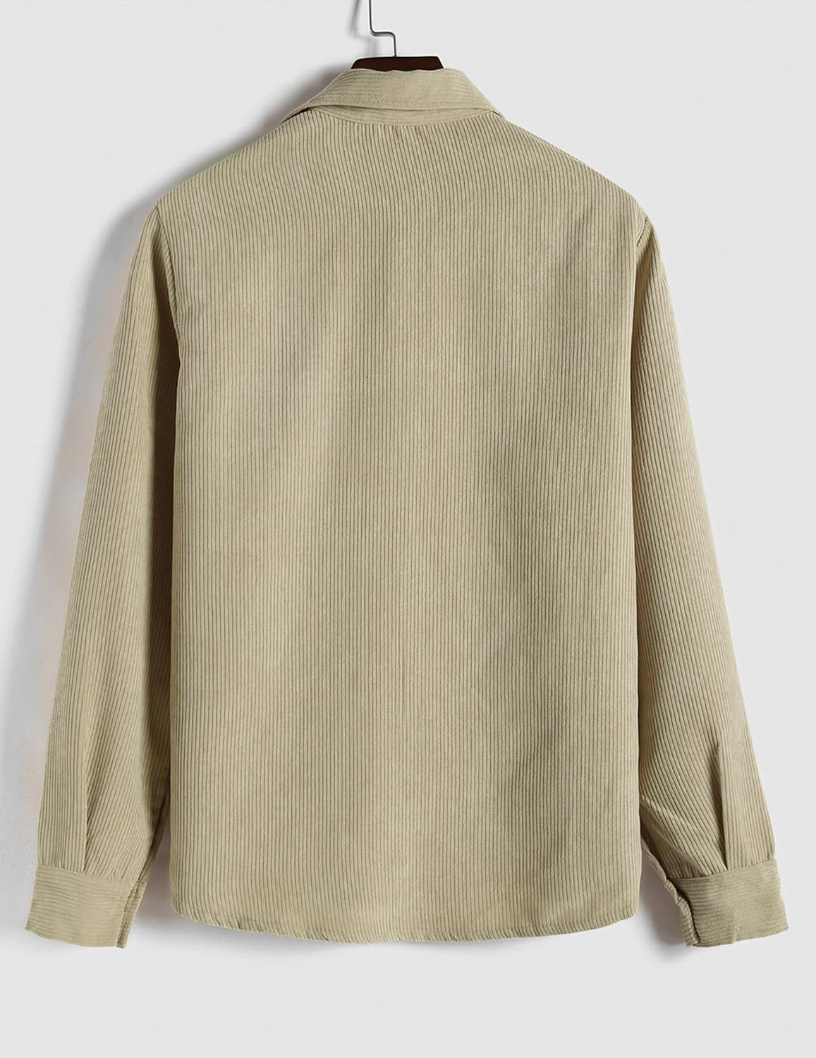 FYsuper Men’s Corduroy Shirt Pullover – Where Comfort Meets Charisma
