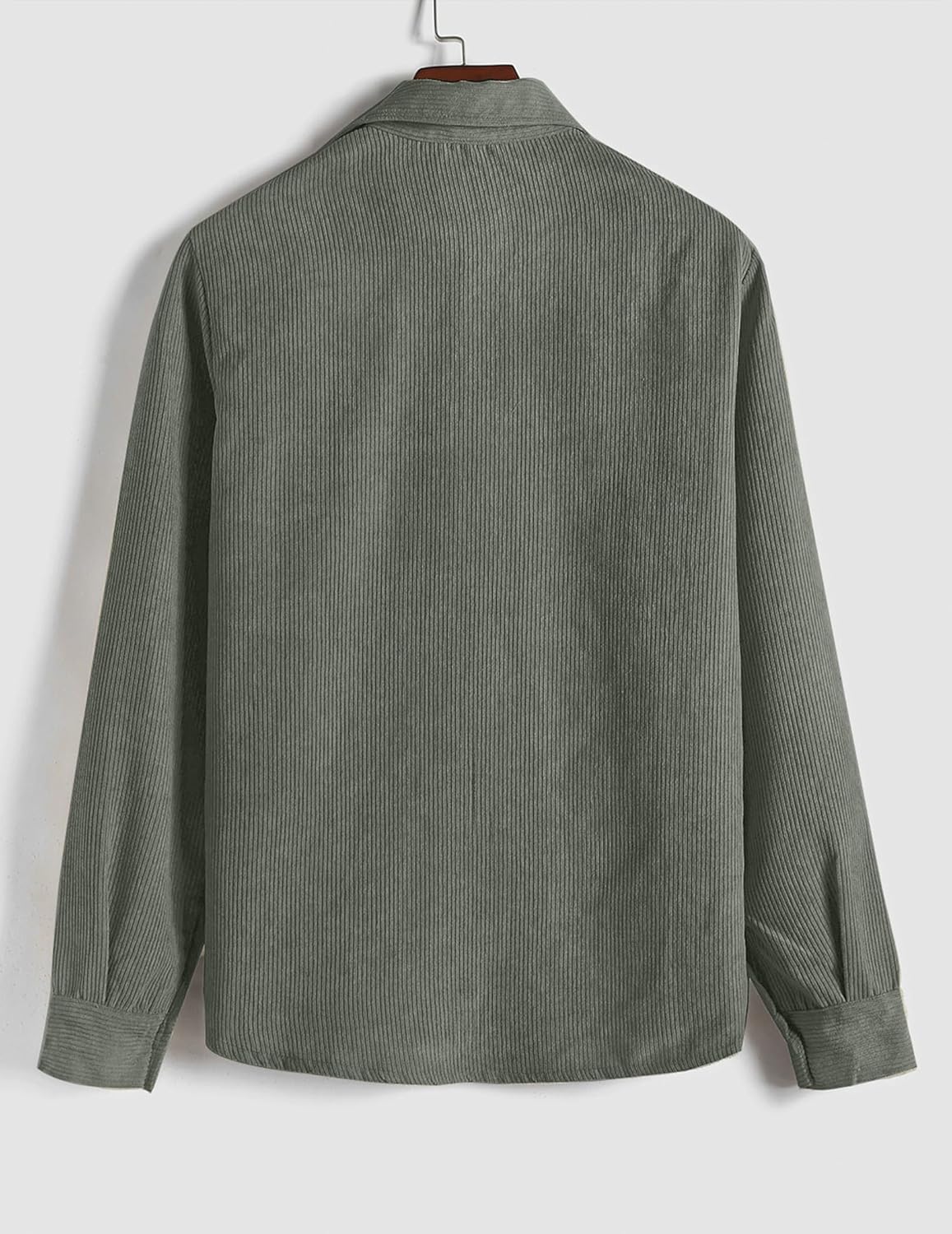 FYsuper Men’s Corduroy Shirt Pullover – Where Comfort Meets Charisma