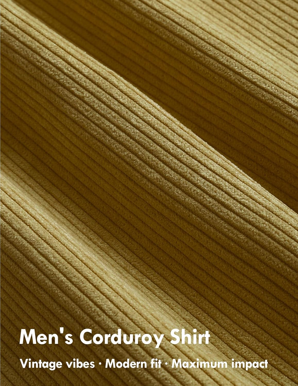 FYsuper Men’s Corduroy Shirt Pullover – Where Comfort Meets Charisma