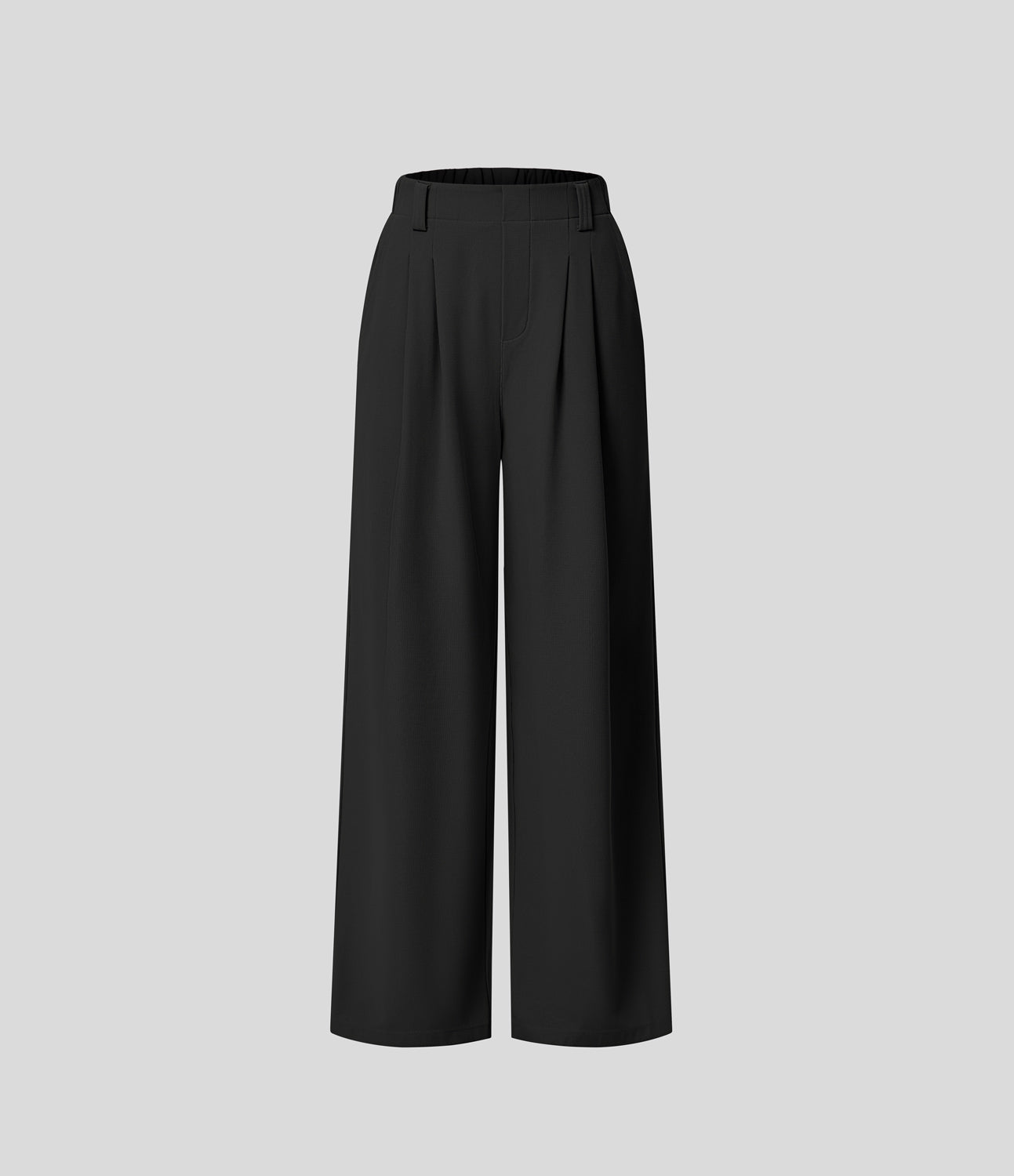 FYsuper-Women’s High Waist Wide Leg Waffle Pants — Comfort Meets Effortless Style