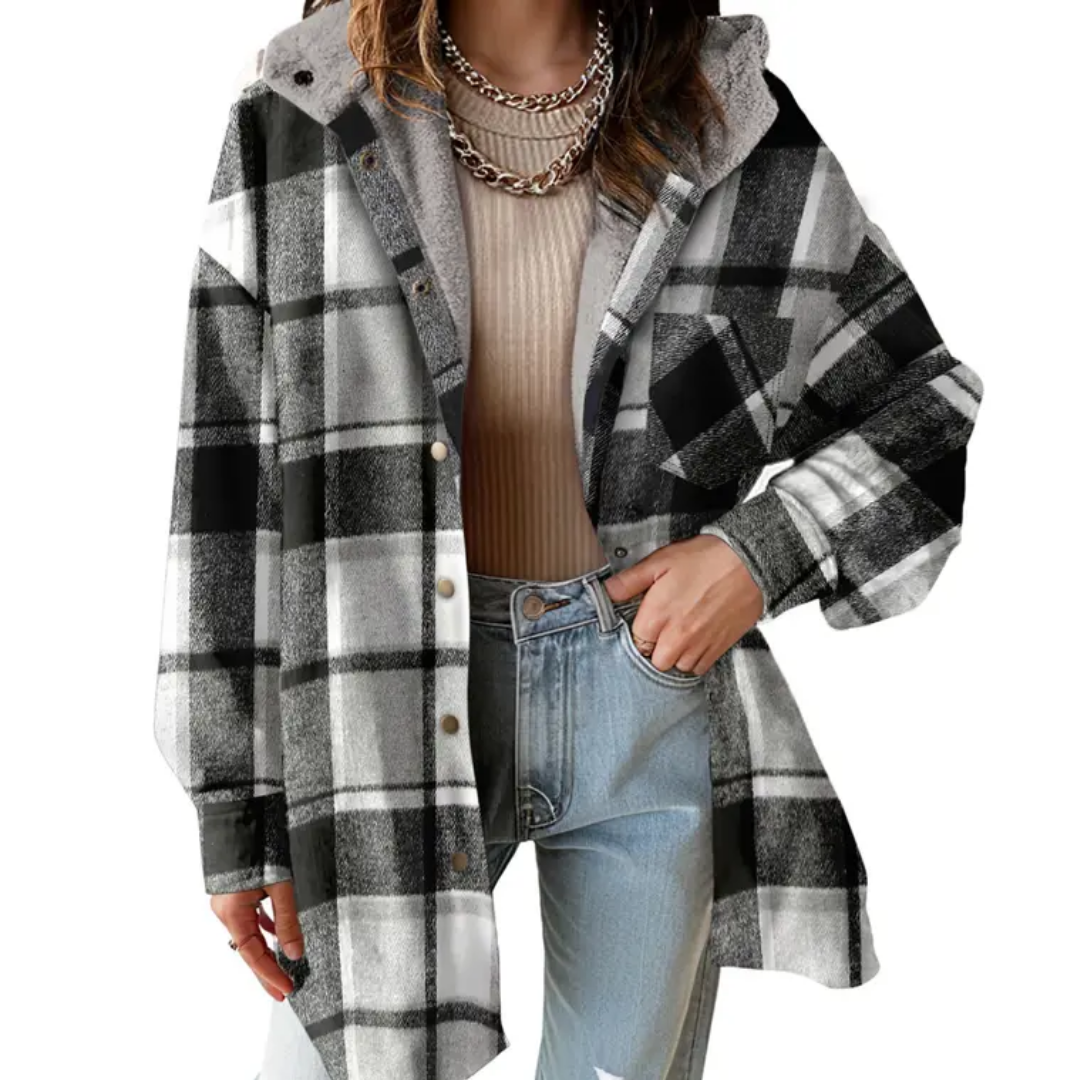 Flannel Jacket-✨ Transform Your Fall Wardrobe with One Perfect Piece