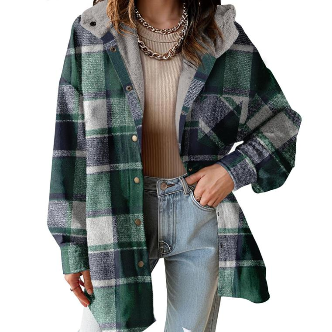 Flannel Jacket-✨ Transform Your Fall Wardrobe with One Perfect Piece