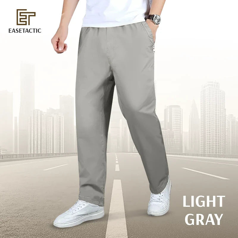 EaseTactic - Flex Fit Zipper-Pocket Durable Pants