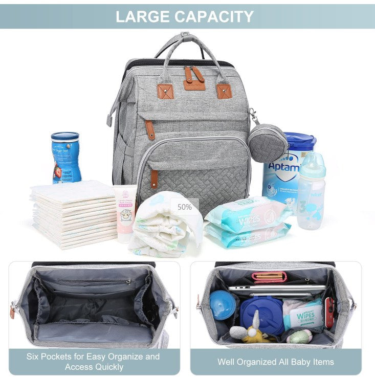 π Diaper Bag Backpack with Changing Station β Smart, Stylish & Built to Last
