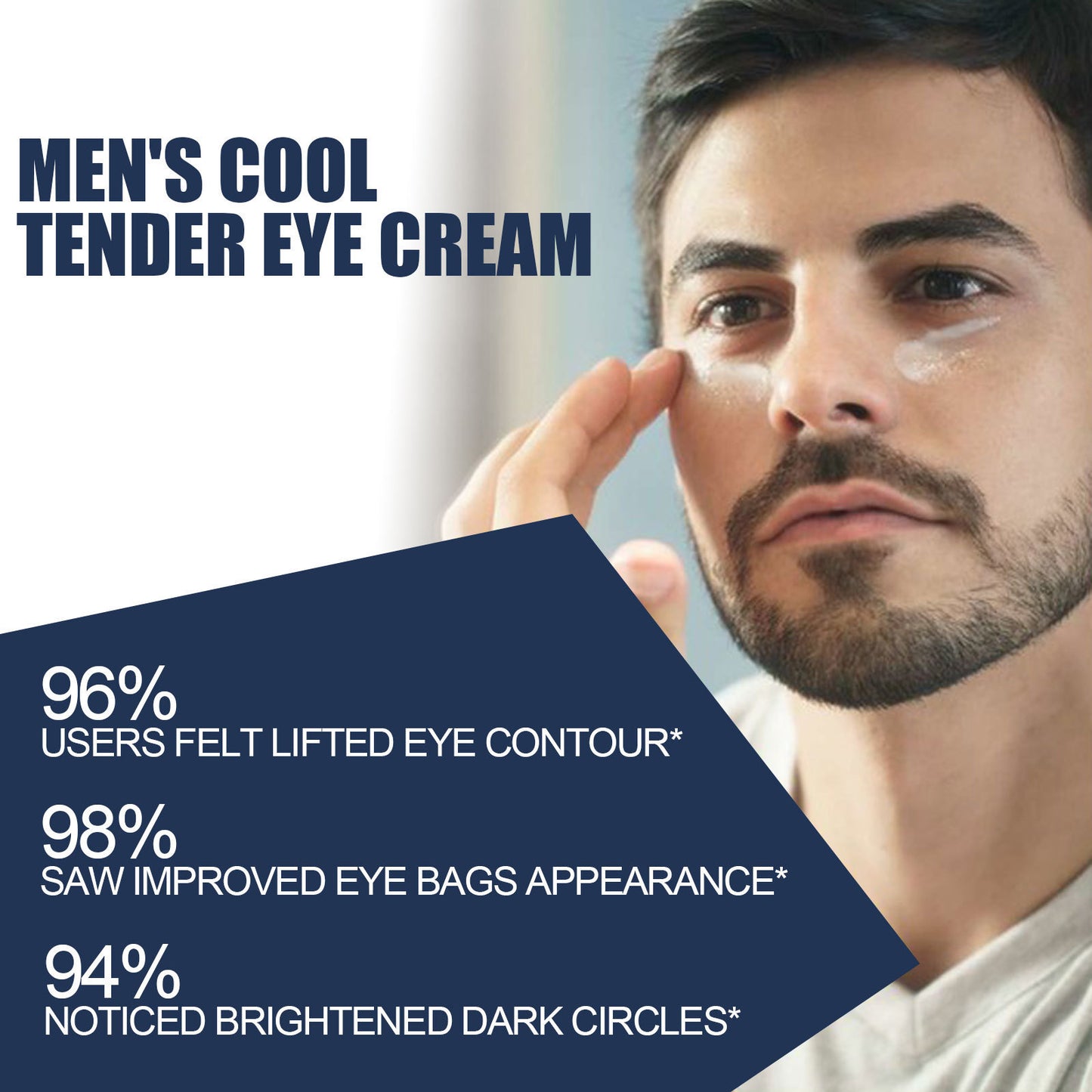 East Moon Men'S Retinol Eye Cream Remove Bags, Dark Circles, Firming And Lightening Fine Lines, Hydrating Eye Cream