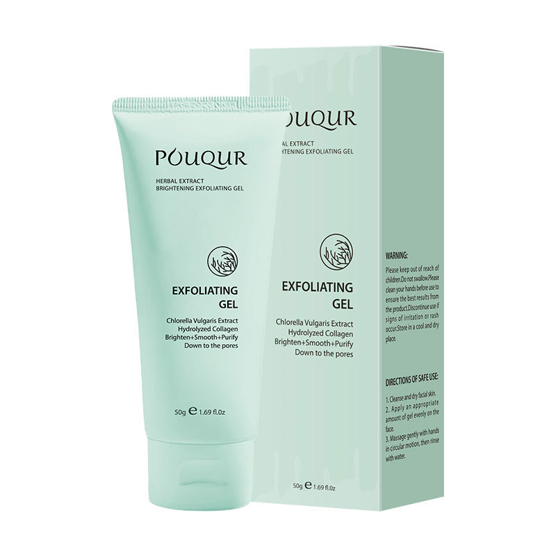 Cross-Border Hot Herbal Exfoliating Gel Exfoliating Gel Body Facial Dead Skin Cleansing Gel