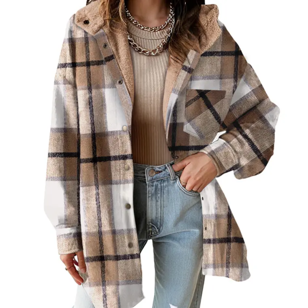 Flannel Jacket-✨ Transform Your Fall Wardrobe with One Perfect Piece