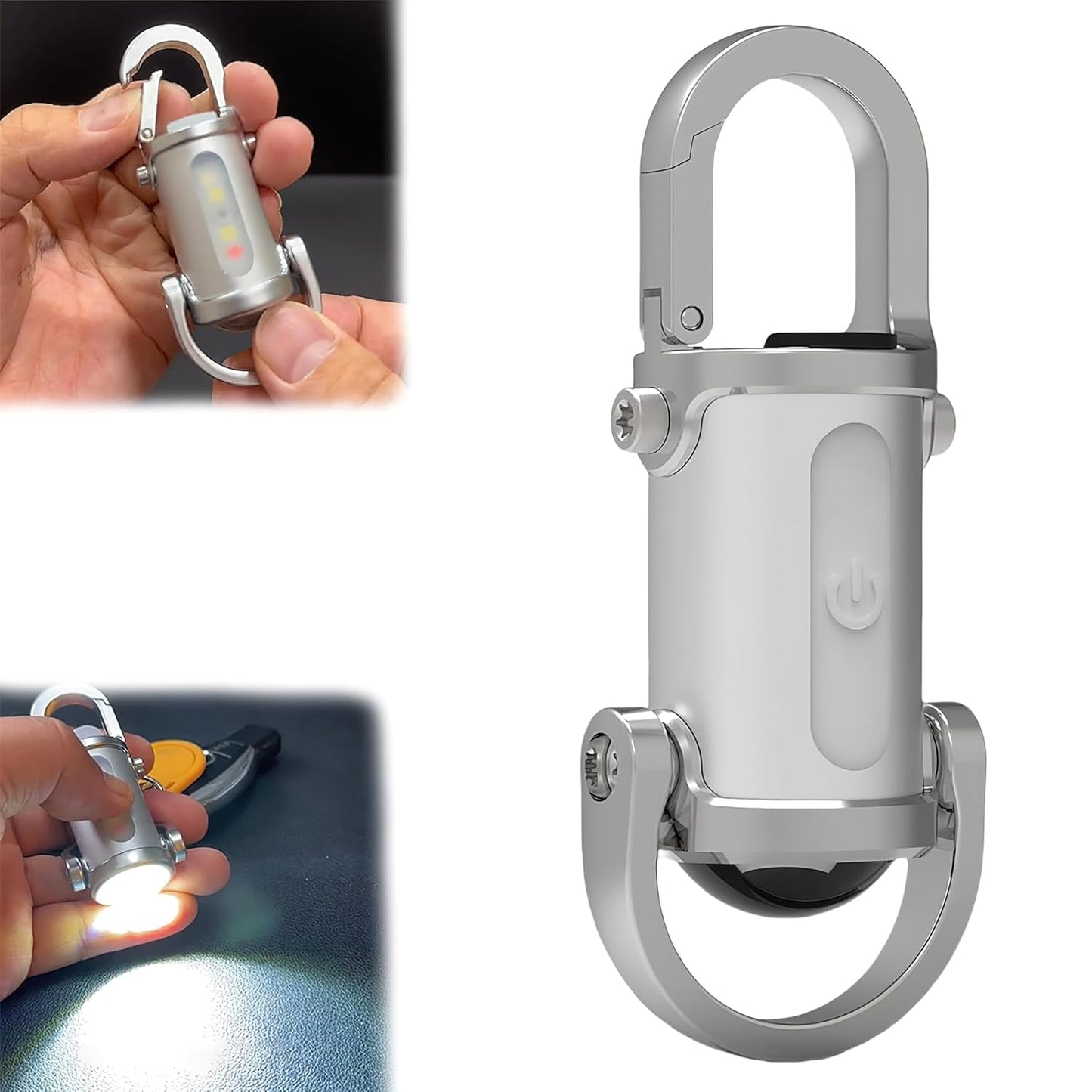 ✨🔦 FYsuper Small USB C Rechargeable Keychain Light✨
