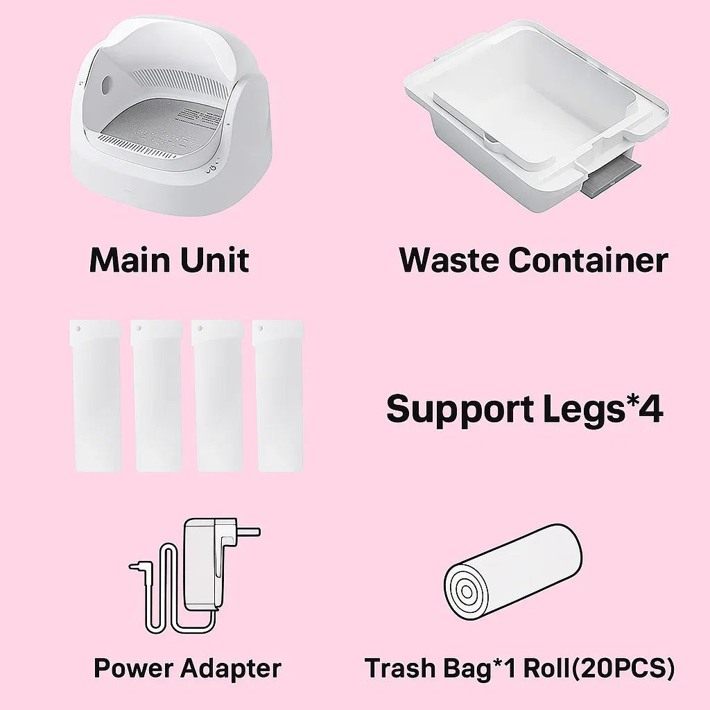 CleanPaws® Automatic Self-Cleaning Litter Box