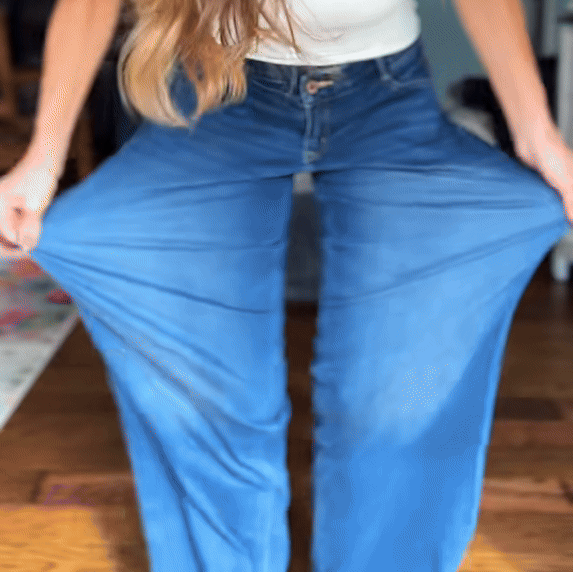 π₯ 40% OFF | FYsuper Shaping Baggy Jeans β Butt-Lifting, Slimming & Super Stretchy Comfort π
