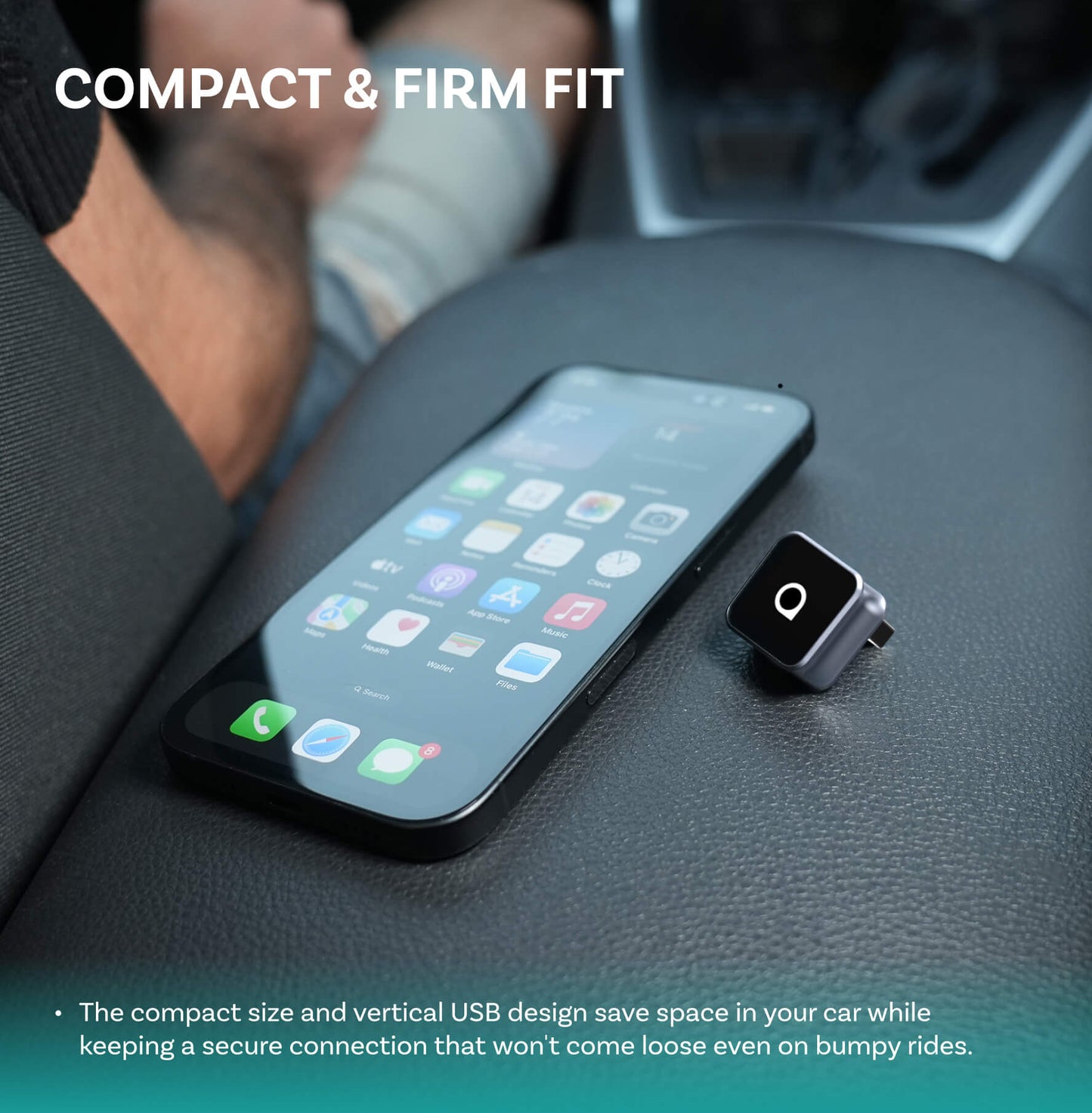 🚗Mini 3.0 Ultra Cube wireless CarPlay Android Auto Adapter