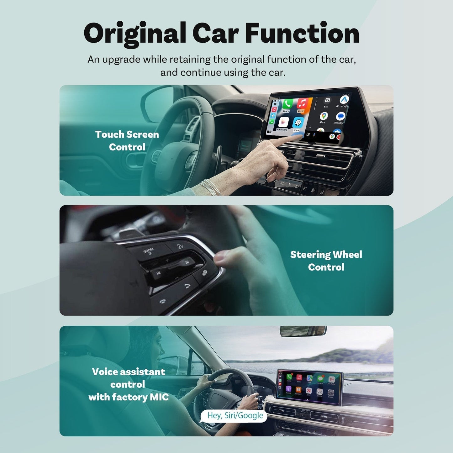 🚗Mini 3.0 Ultra Cube wireless CarPlay Android Auto Adapter