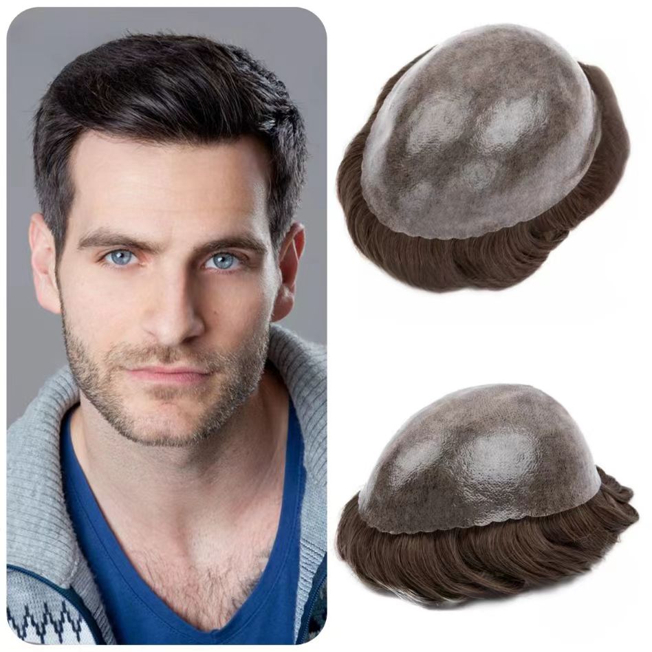 【Get Your Confidence Back】| The Most Natural Looking Toupee for Men | Free Shipping