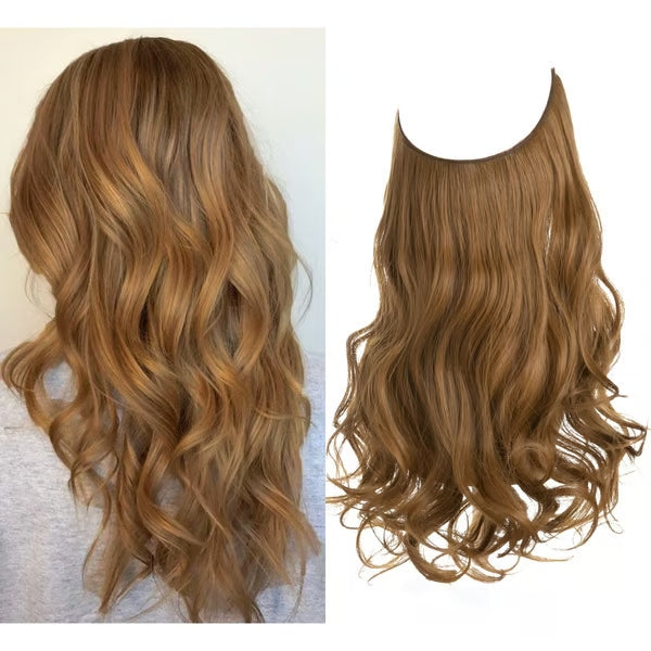 20Sec Hair Magic! Invisible 100% Gray Coverage! U-Part Wig Undetectable Glueless Wiglet for Thin Hair