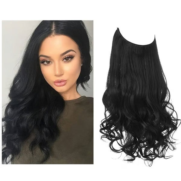 20Sec Hair Magic! Invisible 100% Gray Coverage! U-Part Wig Undetectable Glueless Wiglet for Thin Hair