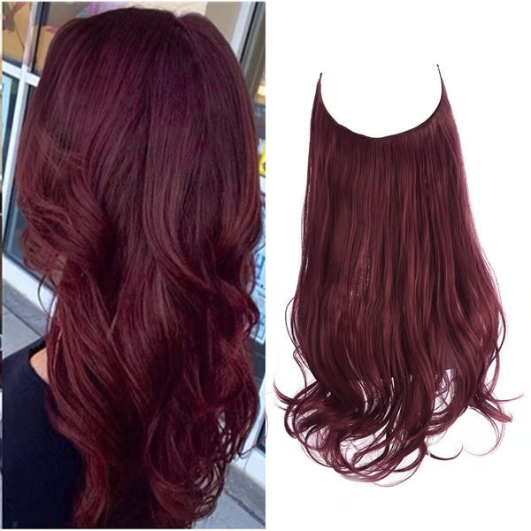 20Sec Hair Magic! Invisible 100% Gray Coverage! U-Part Wig Undetectable Glueless Wiglet for Thin Hair