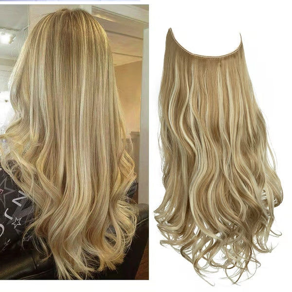 20Sec Hair Magic! Invisible 100% Gray Coverage! U-Part Wig Undetectable Glueless Wiglet for Thin Hair
