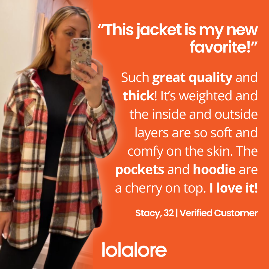 Flannel Jacket-✨ Transform Your Fall Wardrobe with One Perfect Piece