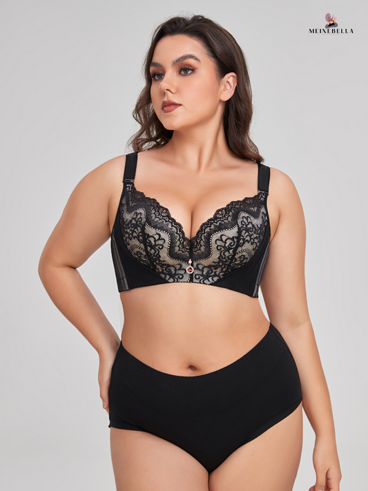 FYsuper Push-Up BH mit Spitze