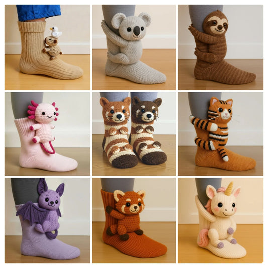 🔥BUY 2 Free shipping🦥3D Animal Socks🧦
